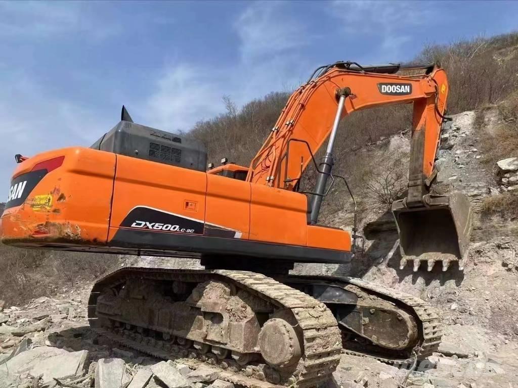 Doosan DX 500 LC Vikšriniai ekskavatoriai