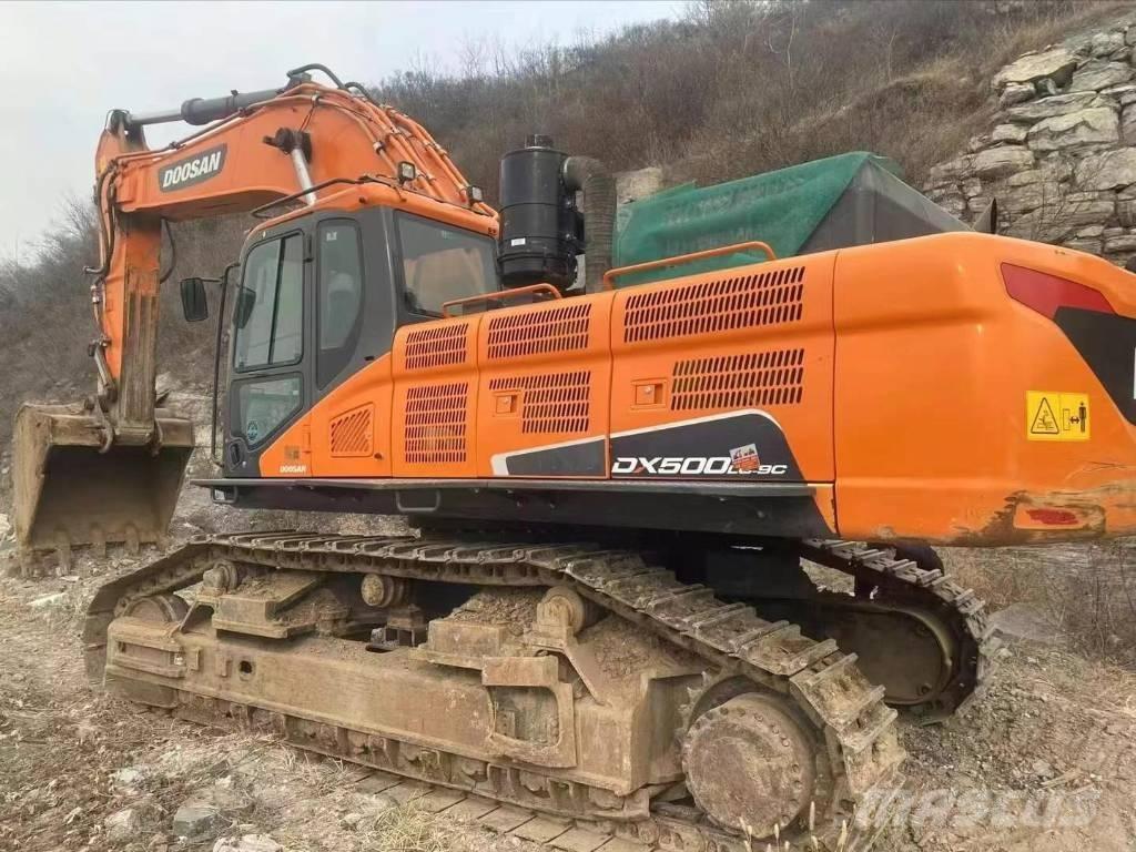 Doosan DX 500 LC Vikšriniai ekskavatoriai