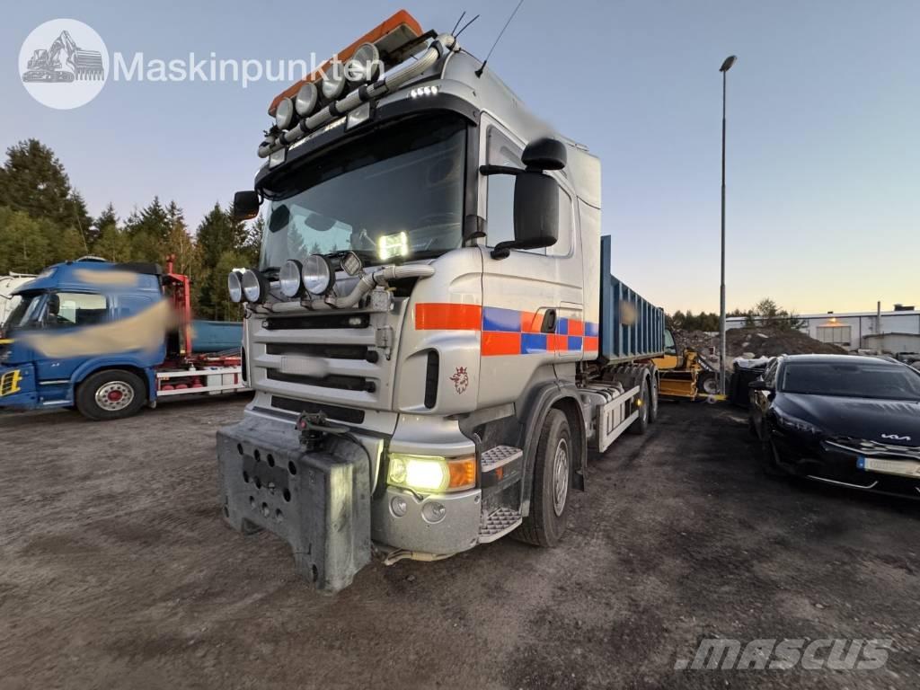 Scania R 480 LB Sunkvežimiai su keliamuoju kabliu
