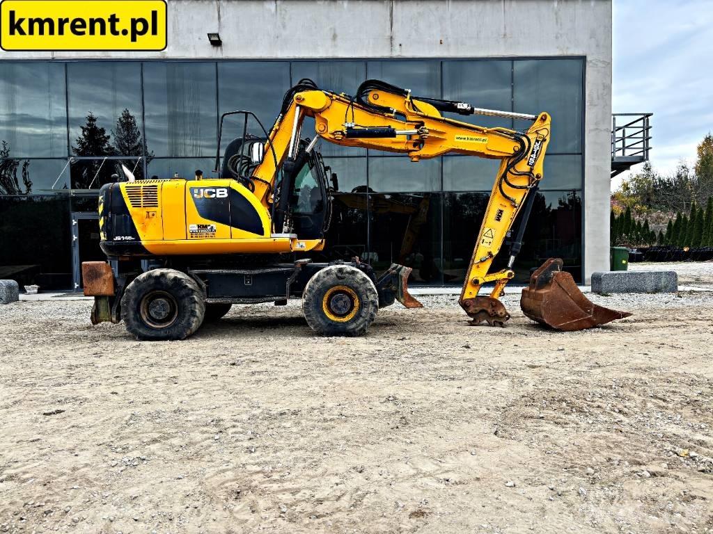 JCB JS 145 W Ratiniai ekskavatoriai