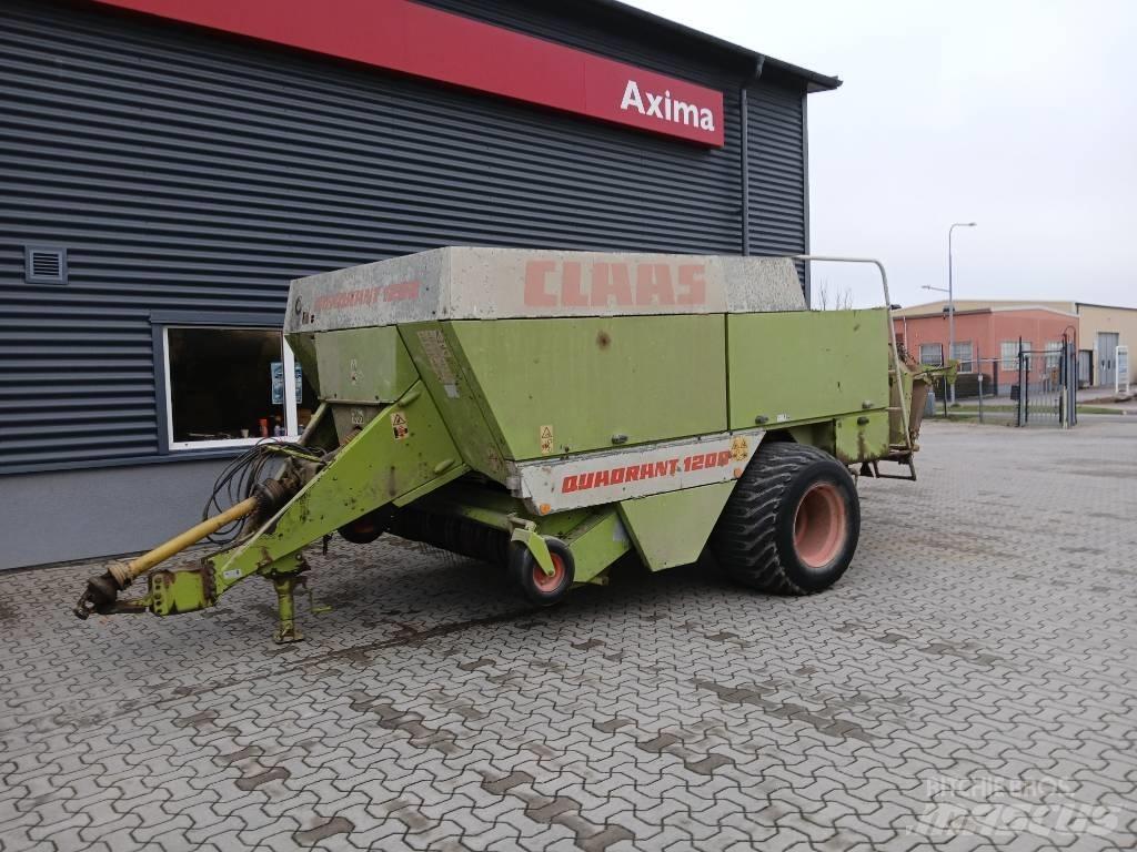 CLAAS Quadrant 1200 Stačiakampių ryšulių presai