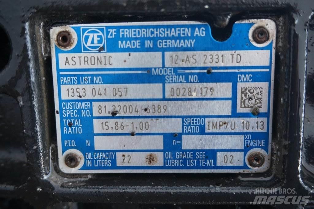 ZF 12AS2131DD + INT3 Pavarų dėžės
