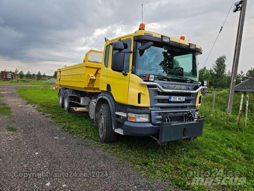 Scania P 380 Savivarčių priekabų vilkikai
