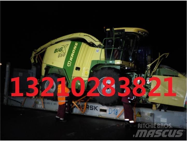 Krone BiG X 650 Pašarų ruošimo technika