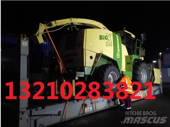 Krone BiG X 650 Pašarų ruošimo technika