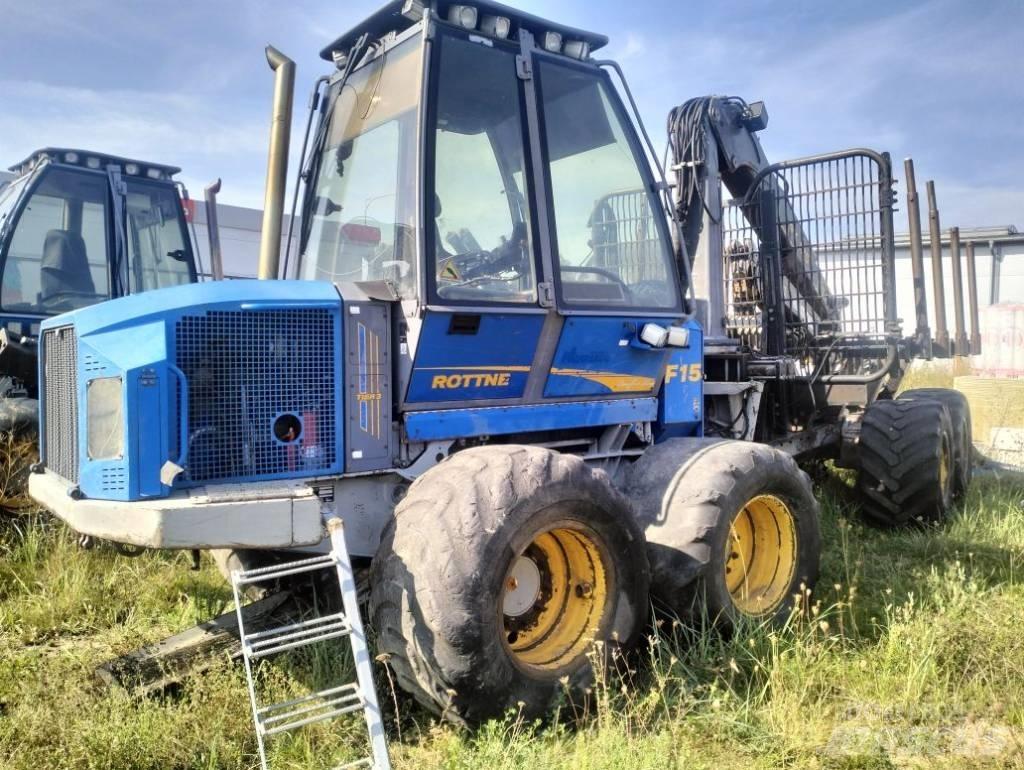 Rottne F15 Naudoti miškovežiai (Forvarderiai)