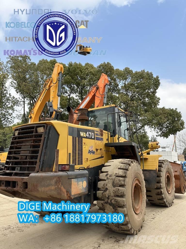 Komatsu WA 470-6 Naudoti ratiniai krautuvai