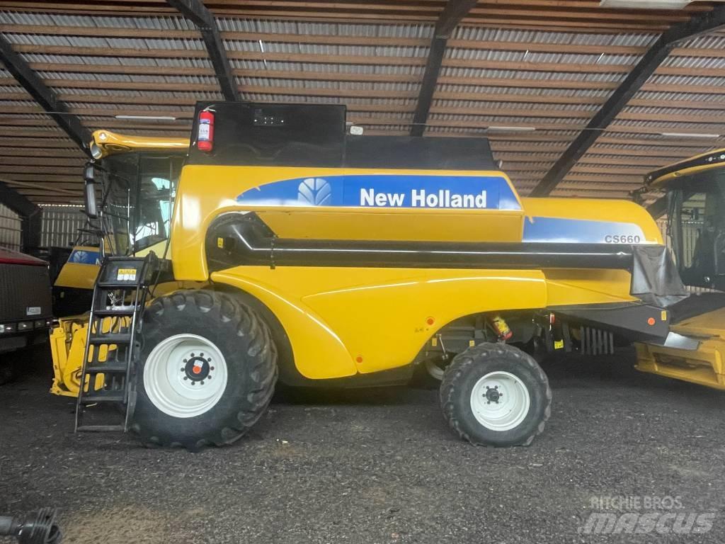 New Holland CS660 Derliaus nuėmimo kombainai