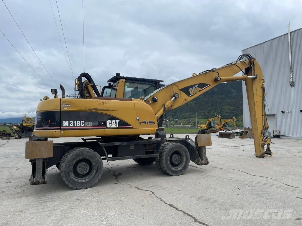 CAT M 318 C MH Atliekų / pramoniniai krautuvai