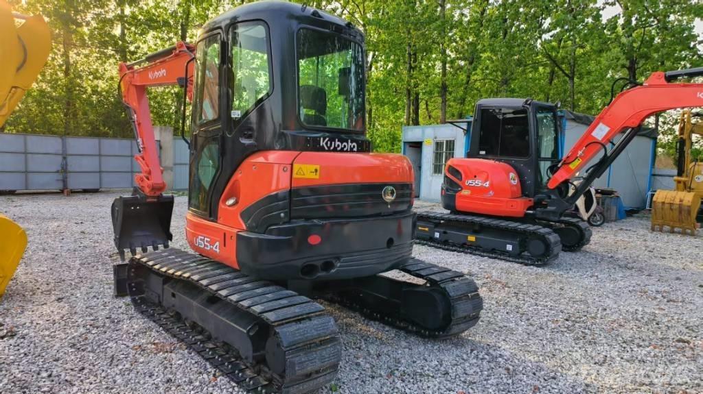 Kubota U 55-4 Mini ekskavatoriai < 7 t