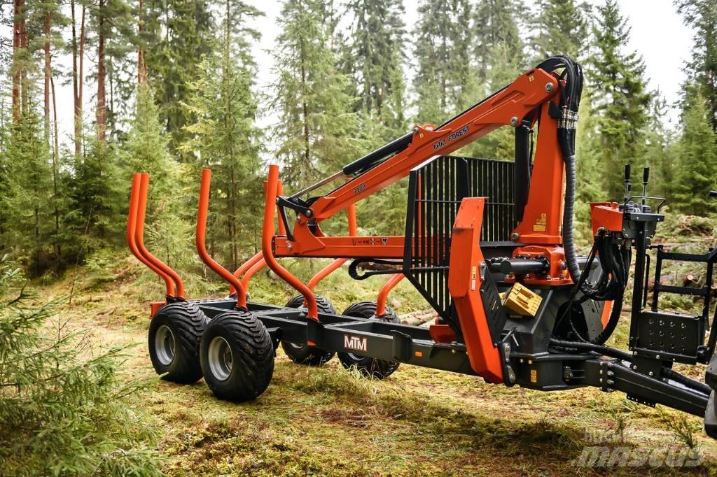  MTM 11T 7100 Miškovežių priekabos
