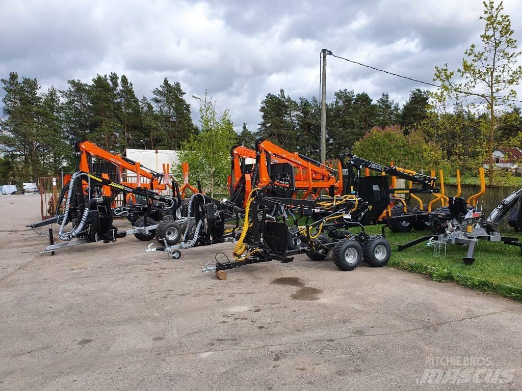  MTM 11T 7100 Miškovežių priekabos