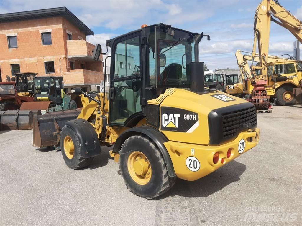 CAT 907H Naudoti ratiniai krautuvai