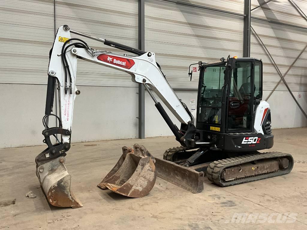 Bobcat E 50z Mini ekskavatoriai < 7 t