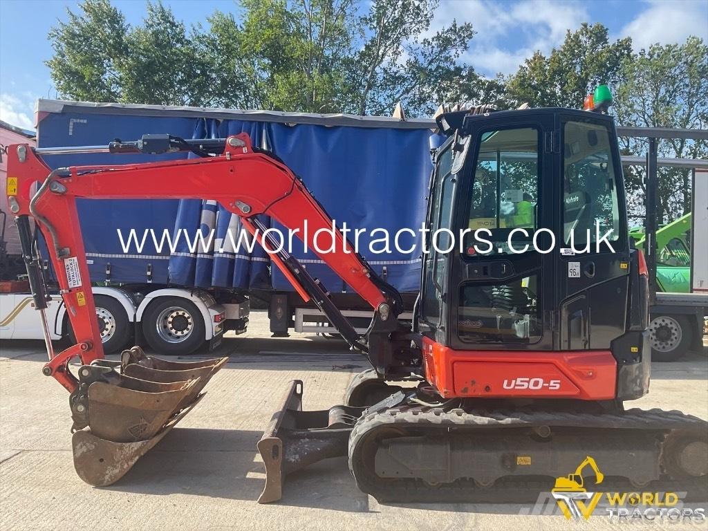 Kubota U 50-5 Mini ekskavatoriai < 7 t