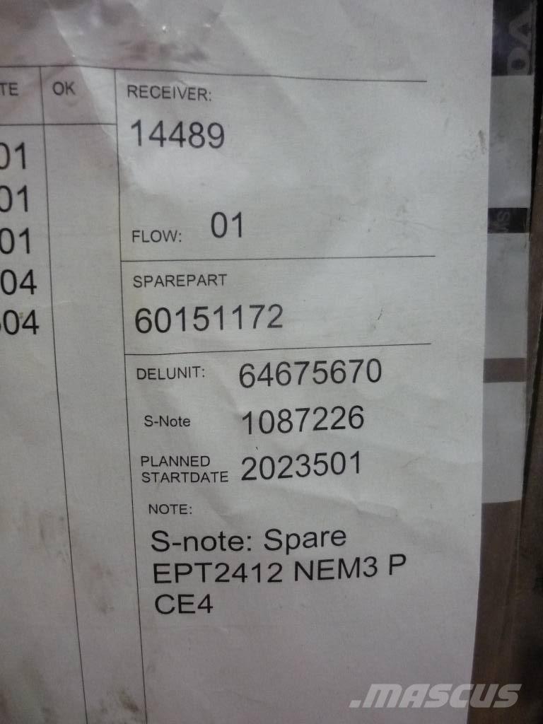 Volvo EPT 2412 Pavarų dėžės