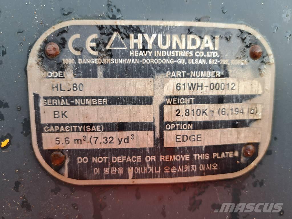 Hyundai HL 980 Naudoti ratiniai krautuvai