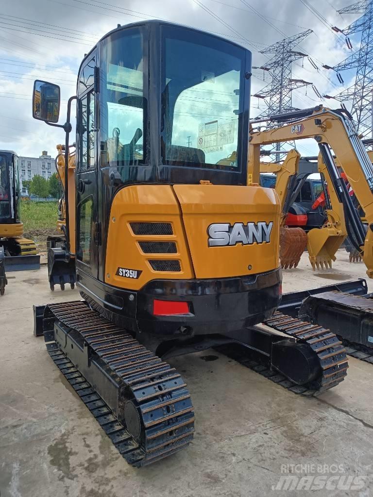 Sany SY 35U Vikšriniai ekskavatoriai