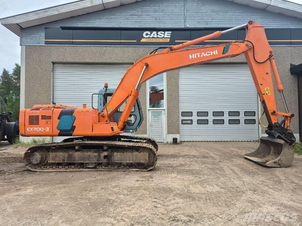 Hitachi EX 200-3 Vikšriniai ekskavatoriai