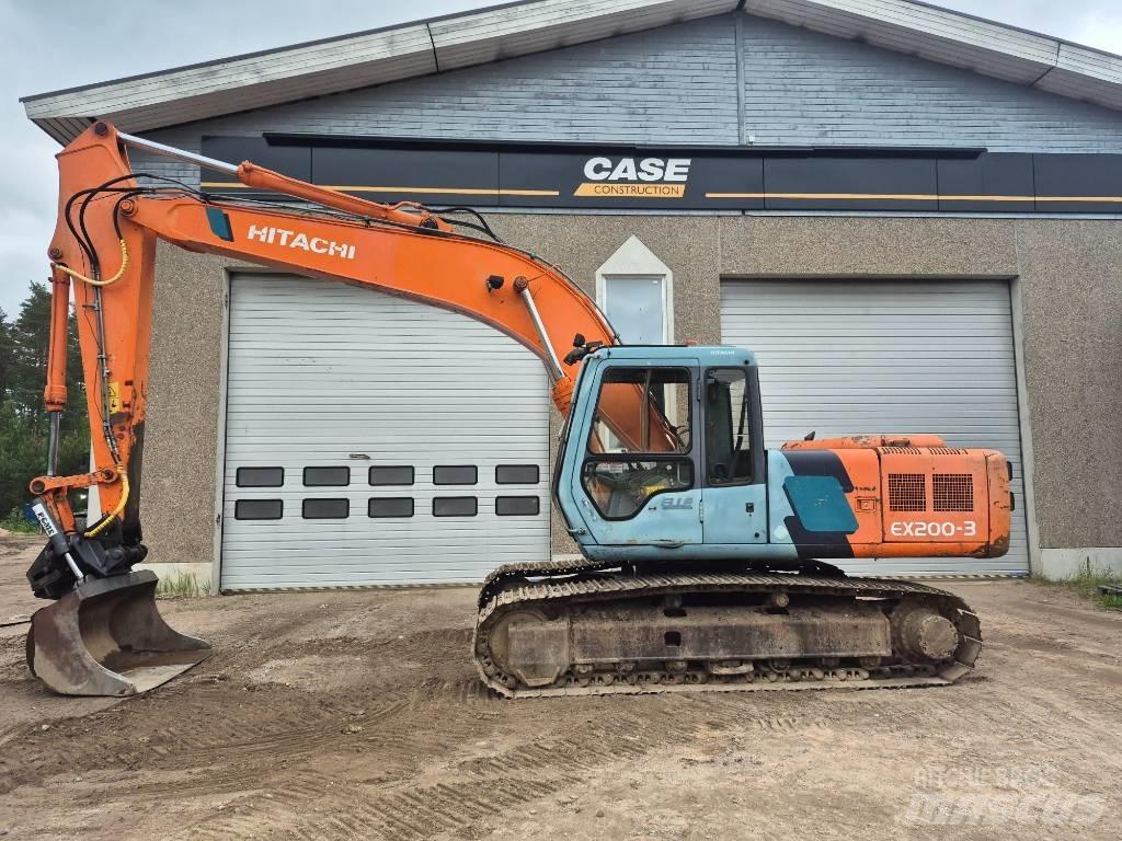 Hitachi EX 200-3 Vikšriniai ekskavatoriai