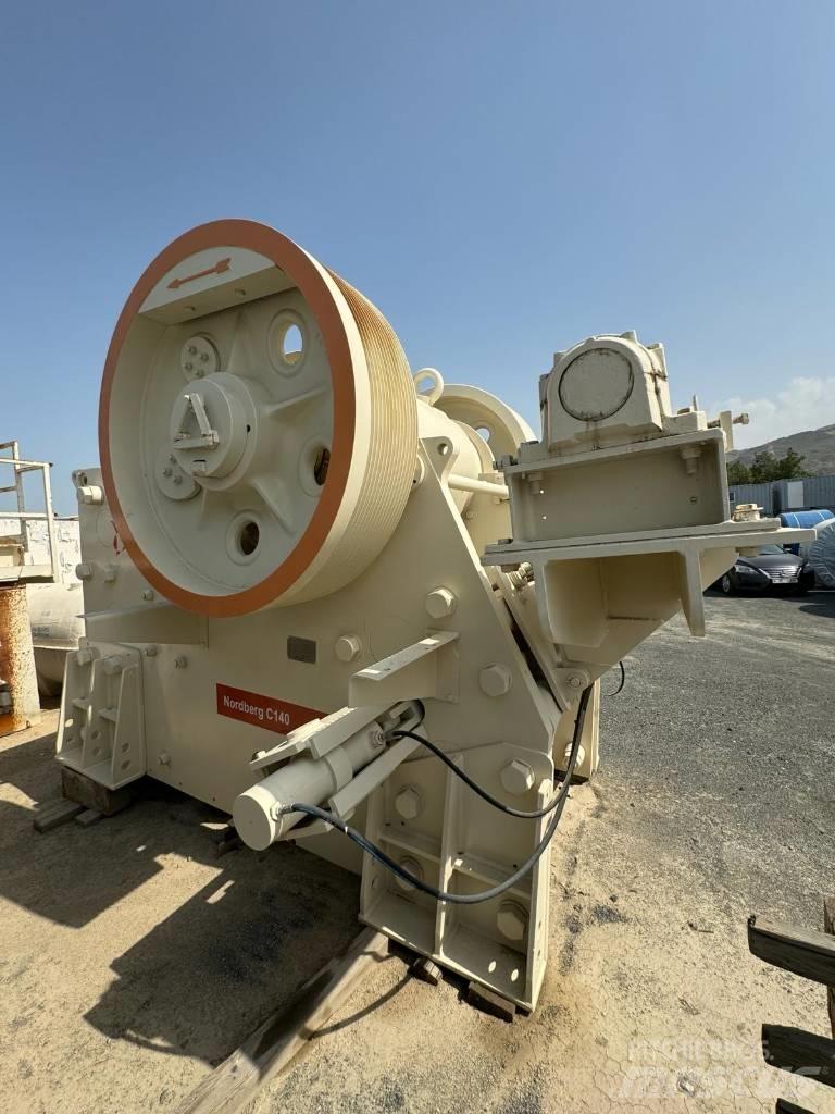 Metso Nordberg C140 Trupintuvai