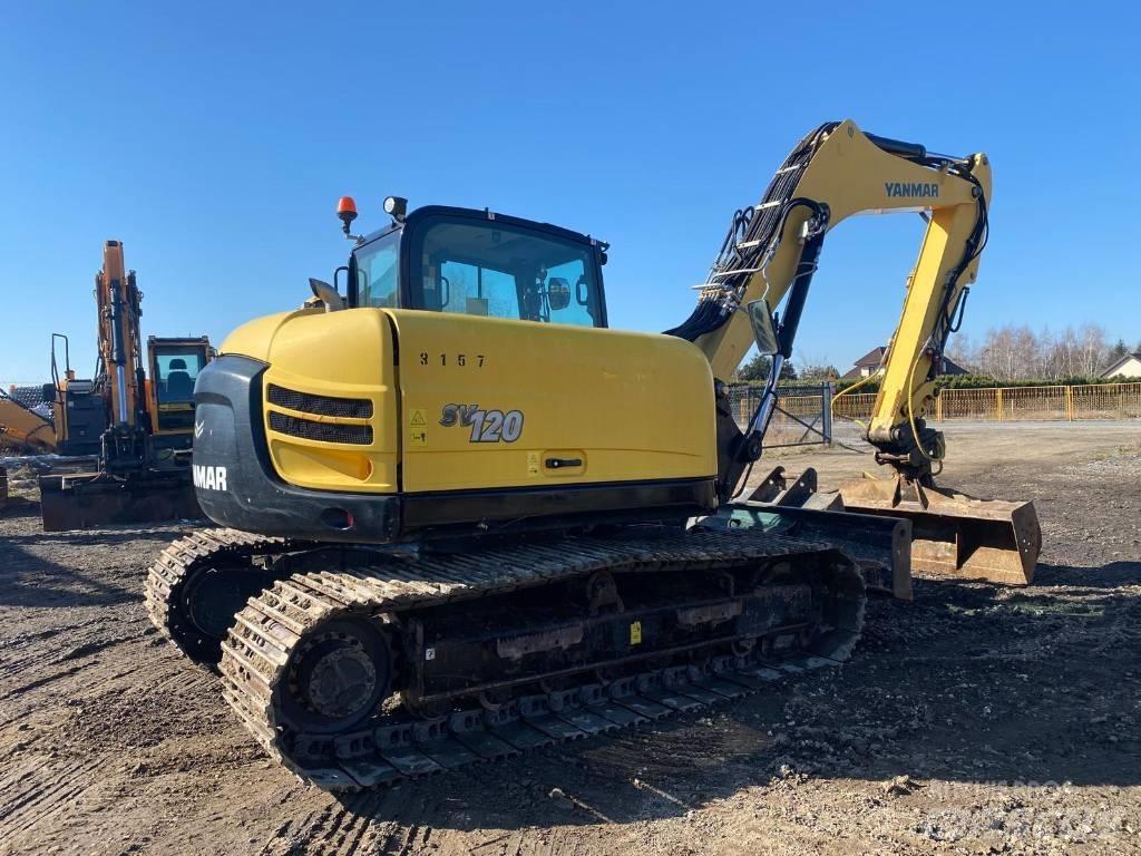 Yanmar SV 120 Vikšriniai ekskavatoriai