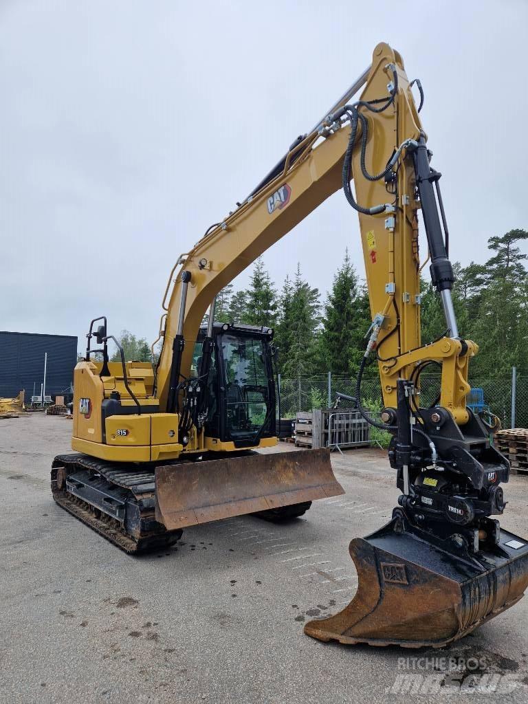 CAT 315 Vikšriniai ekskavatoriai
