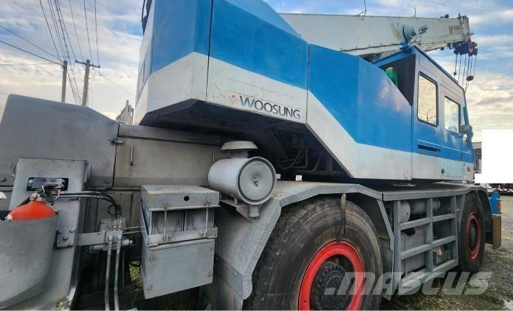 Tadano TR 250 M Neapdoroto reljefo kranai