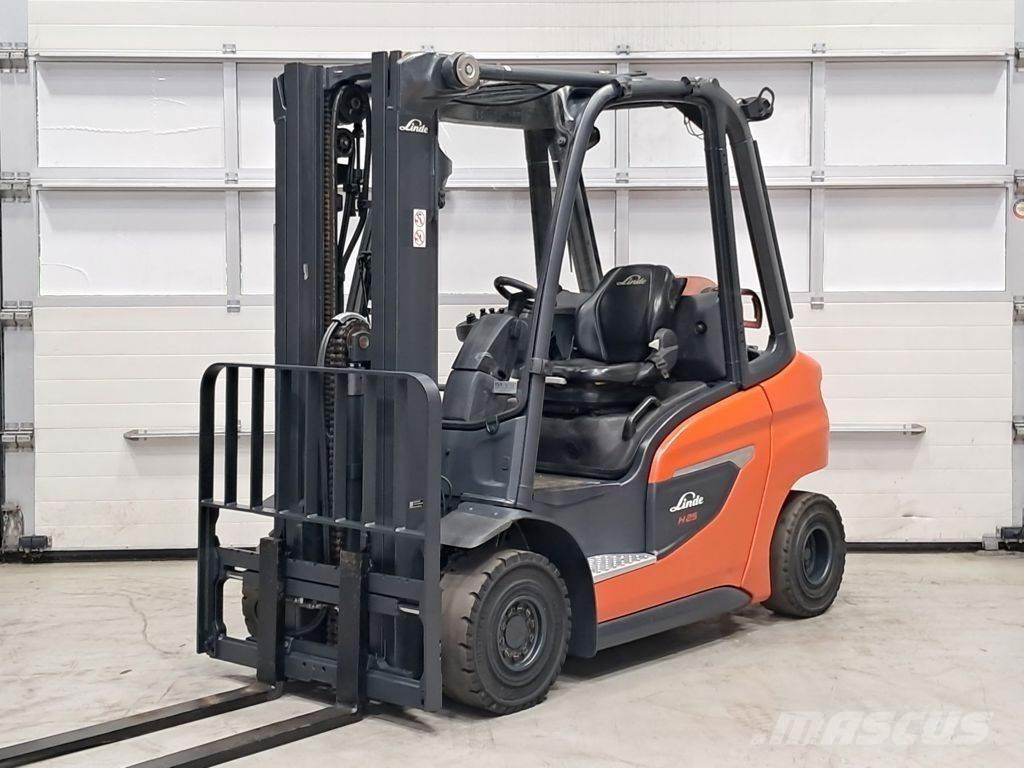 Linde H25T-01 LPG (dujiniai) krautuvai