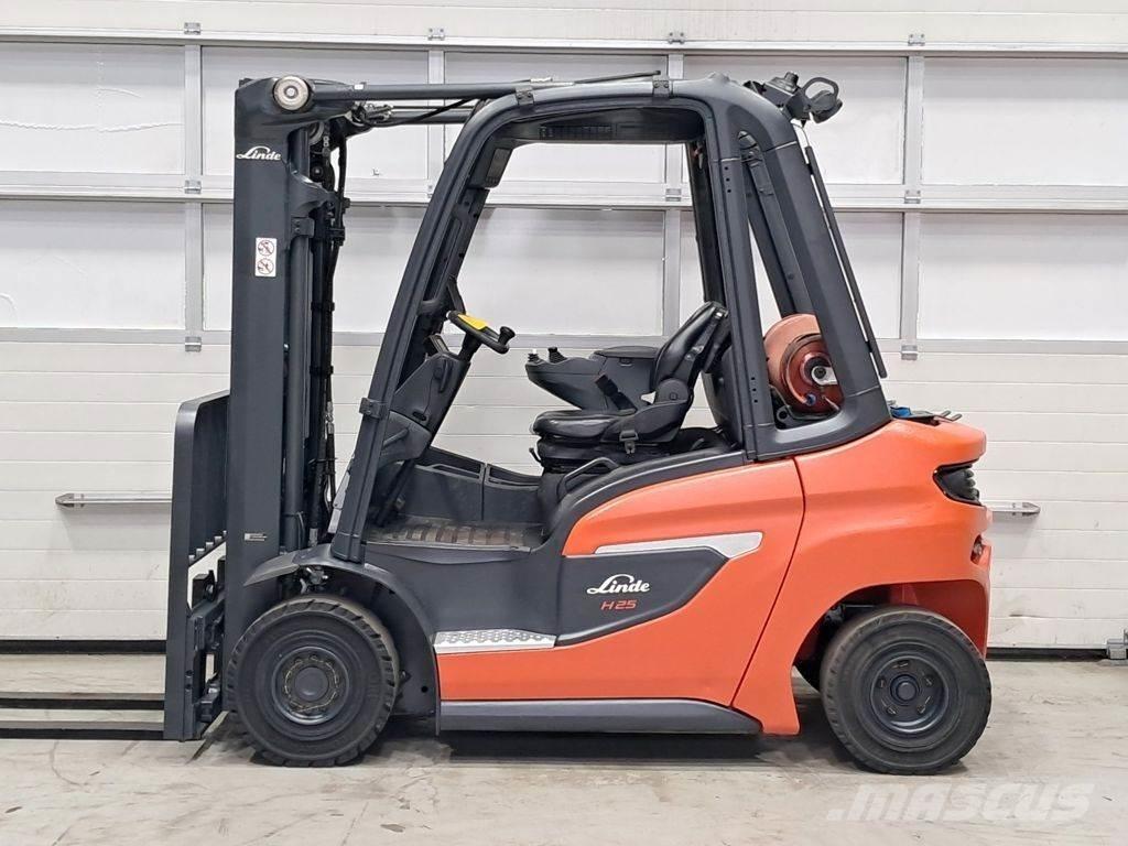 Linde H25T-01 LPG (dujiniai) krautuvai