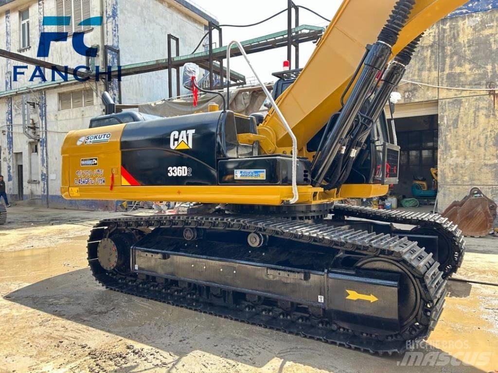 CAT 336D2 Vikšriniai ekskavatoriai