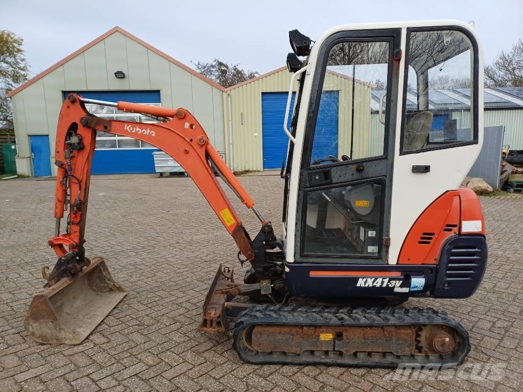 Kubota KX 41-3V Mini ekskavatoriai < 7 t