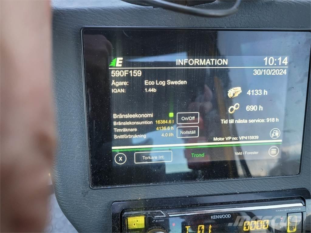 Eco Log 590F Miško technika (Harvesteriai)