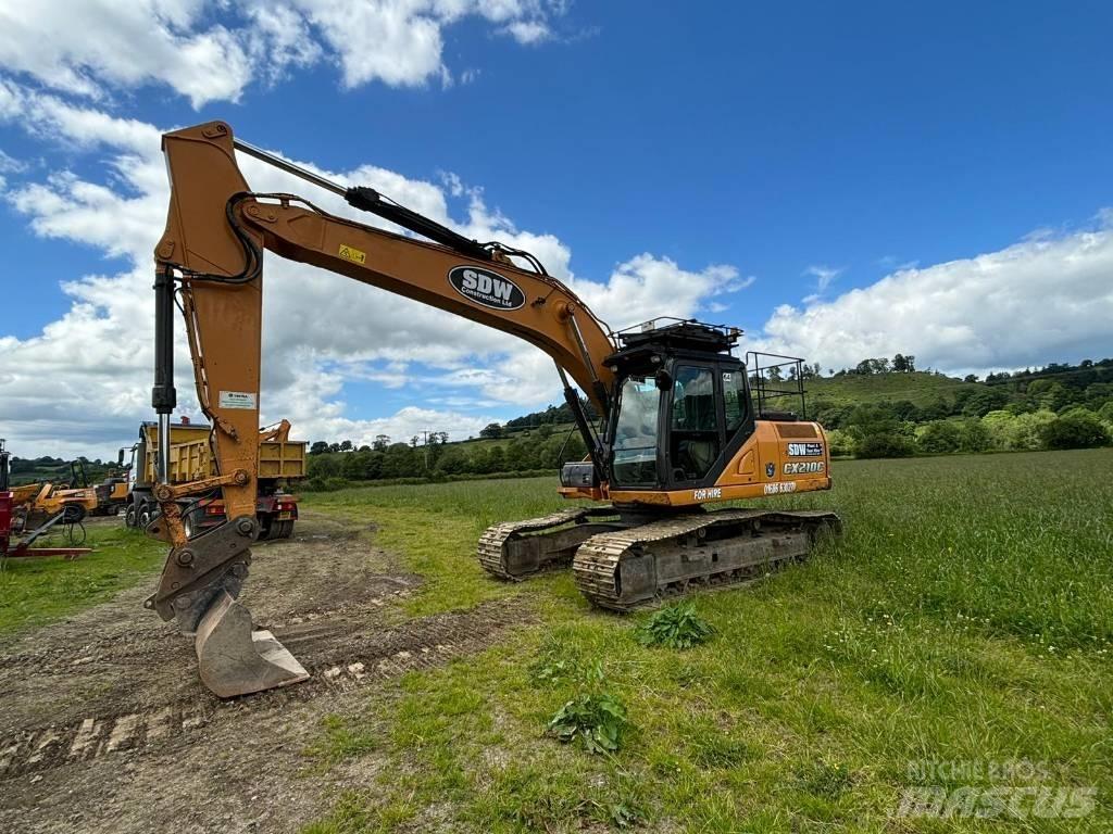 CASE CX 210 C Vikšriniai ekskavatoriai