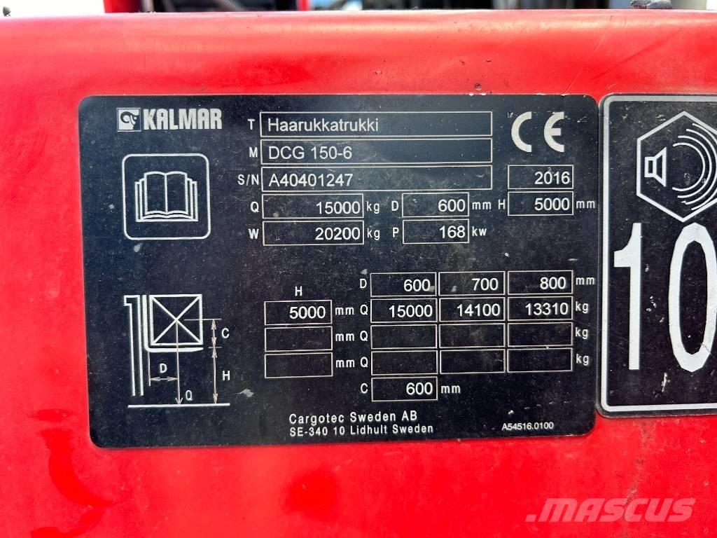 Kalmar DCG150-6 Dyzeliniai krautuvai