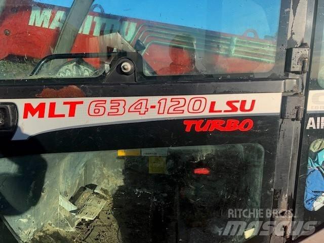 Manitou 634 Teleskopiniai krautuvai žemės ūkiui