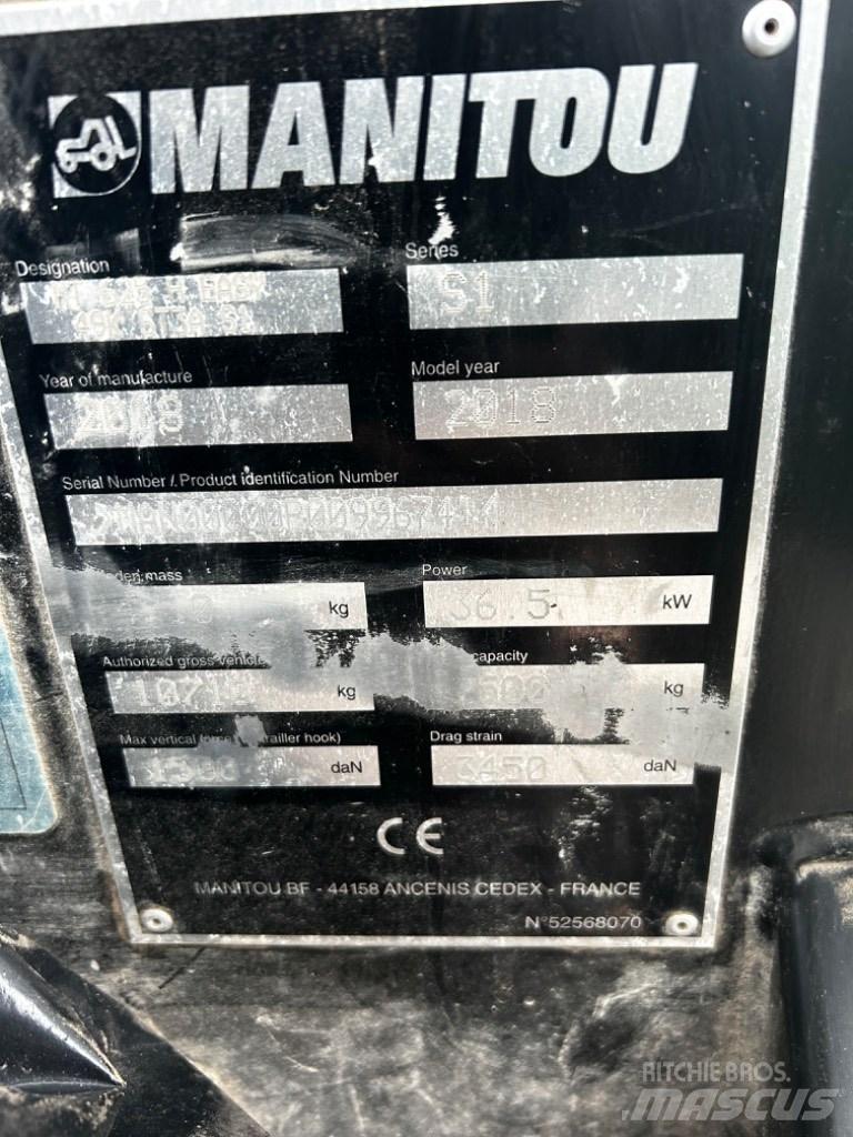 Manitou 625h Teleskopiniai krautuvai