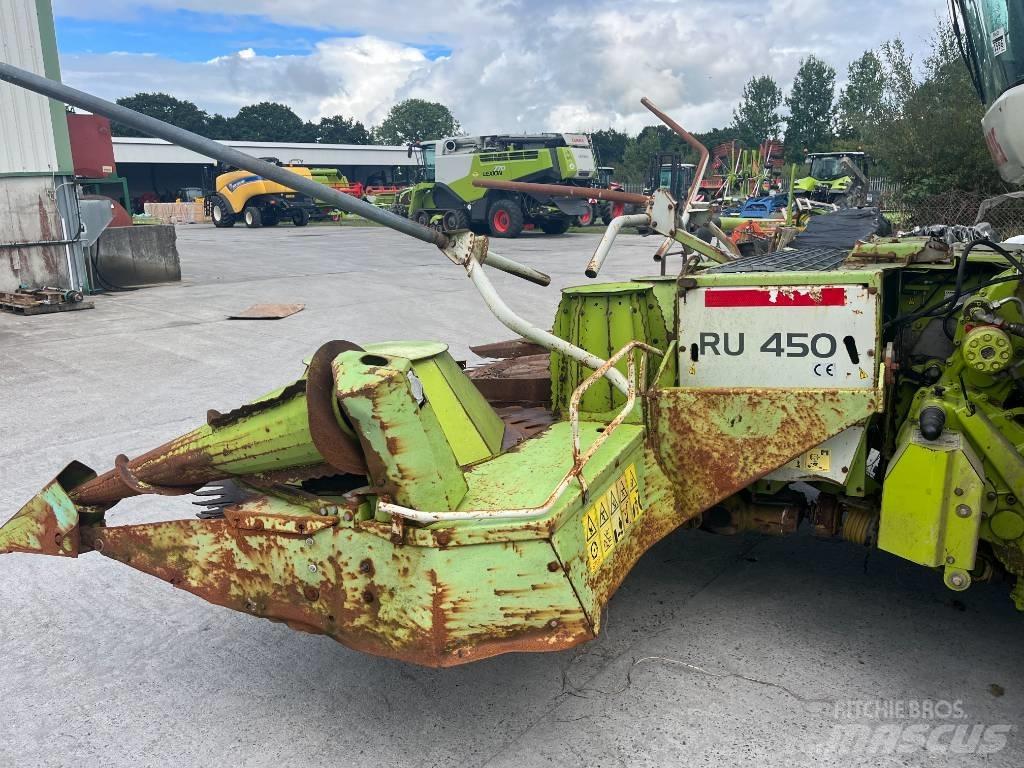 CLAAS RU 450 Derliaus nuėmimo kombainų galvos
