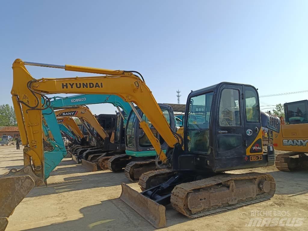 Hyundai R 60-7 Mini ekskavatoriai < 7 t