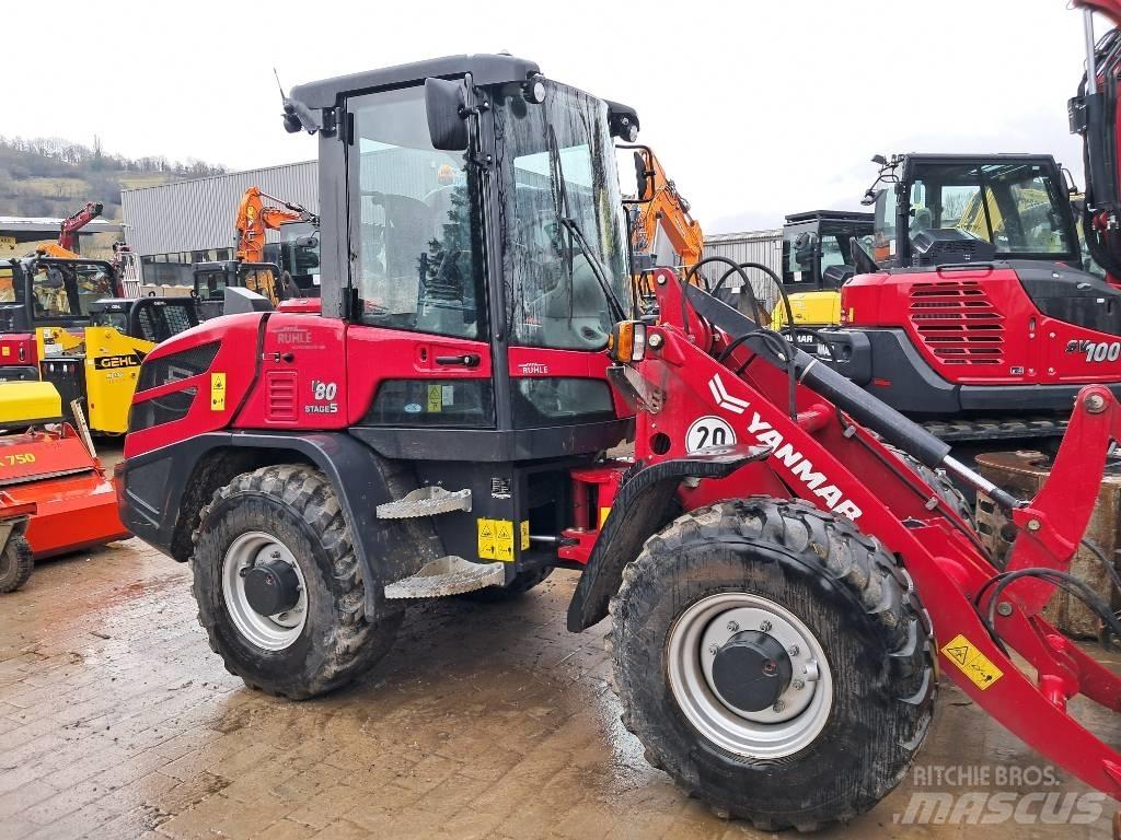Yanmar V 80 Naudoti ratiniai krautuvai