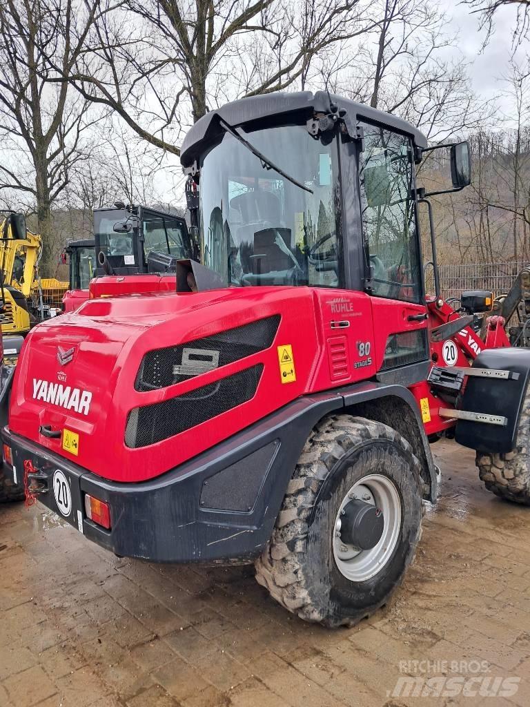 Yanmar V 80 Naudoti ratiniai krautuvai