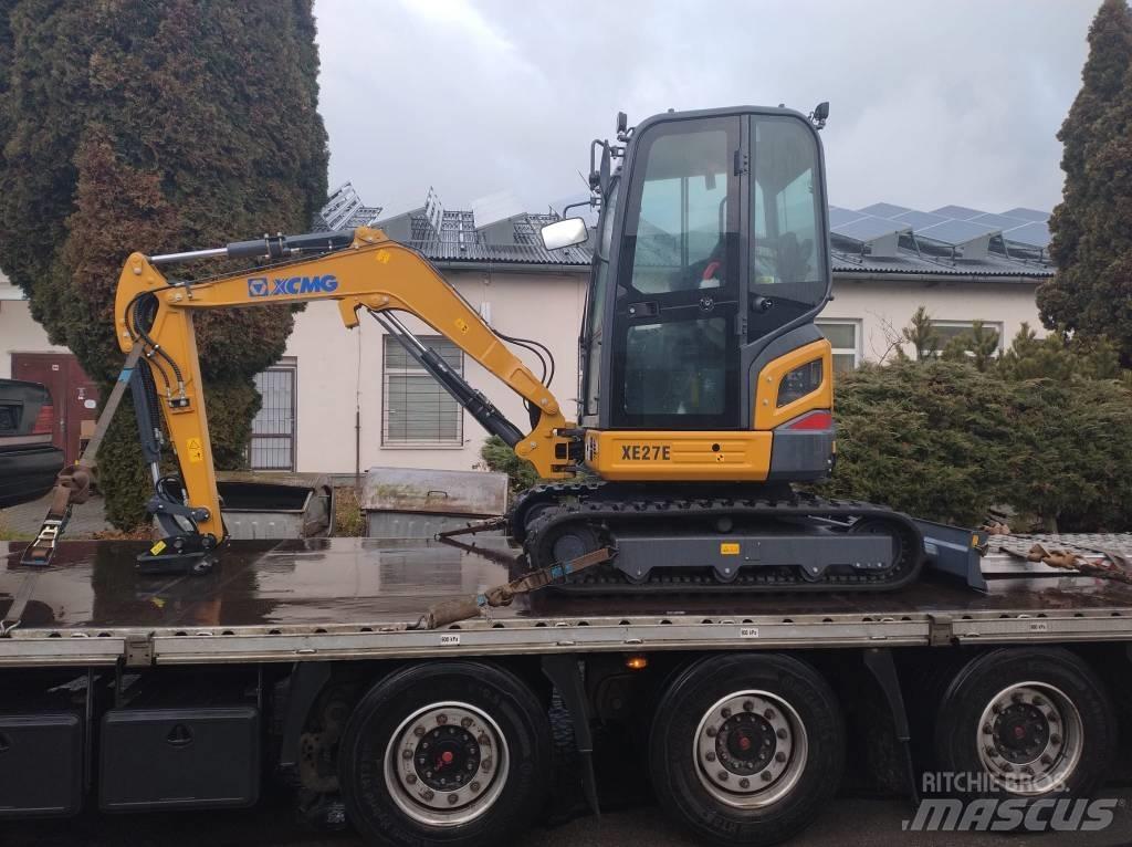 XCMG XE 27 E Mini ekskavatoriai < 7 t
