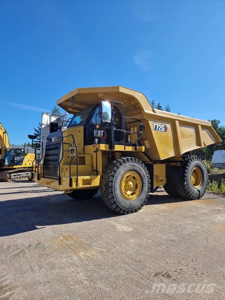 CAT 772G Atliekų išvežimo technika