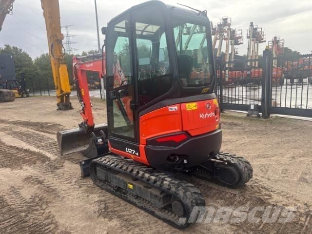 Kubota U 27-4 Mini ekskavatoriai < 7 t