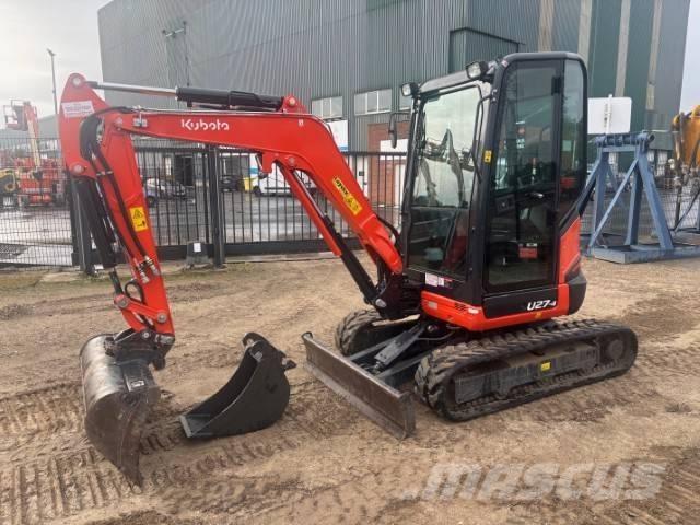 Kubota U 27-4 Mini ekskavatoriai < 7 t