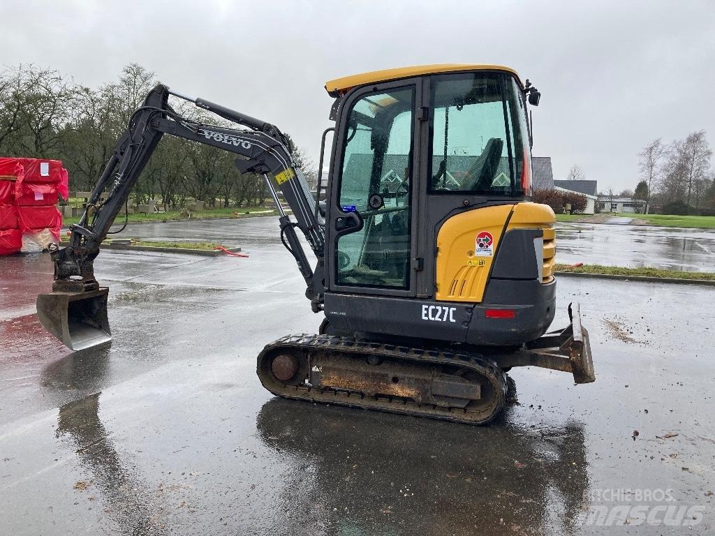 Volvo Ec27 Mini ekskavatoriai < 7 t