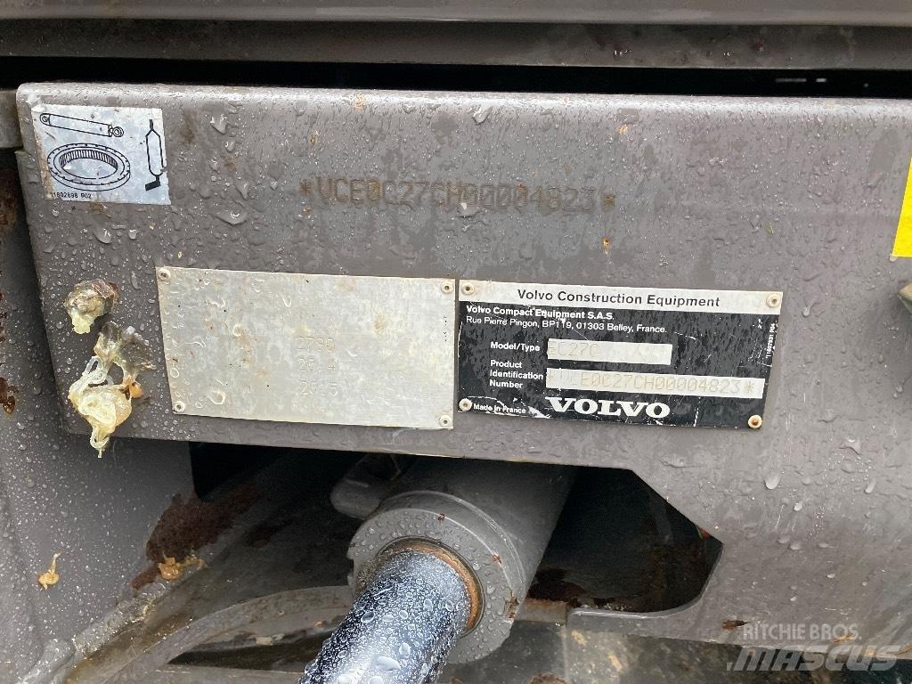 Volvo Ec27 Mini ekskavatoriai < 7 t