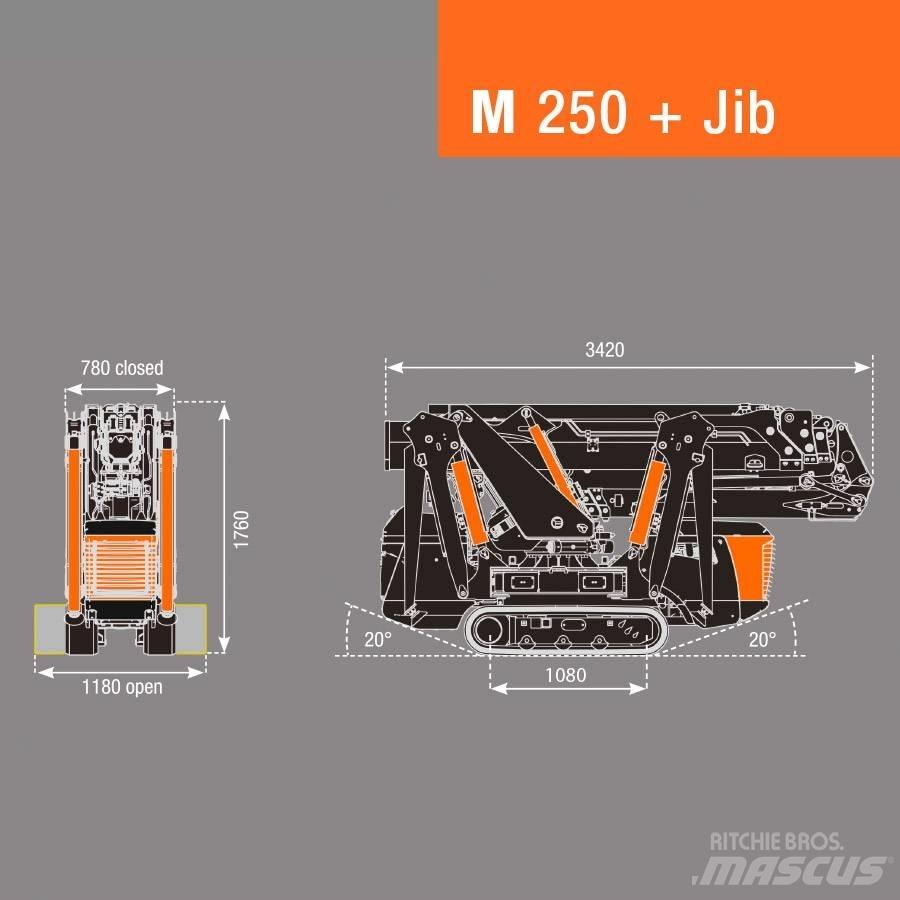 BG Lift M250 Mini kranai