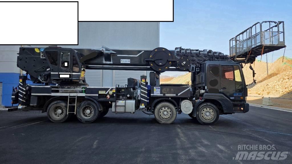 Horyong SKY750 Ant vilkikų montuojamos kėlimo platformos