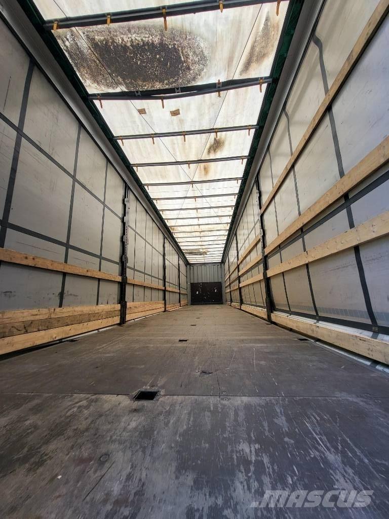 Krone CURTAIN NORDIC Tentinės puspriekabės